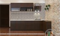 Tủ bếp acrylic đẹp - Anh Lâm